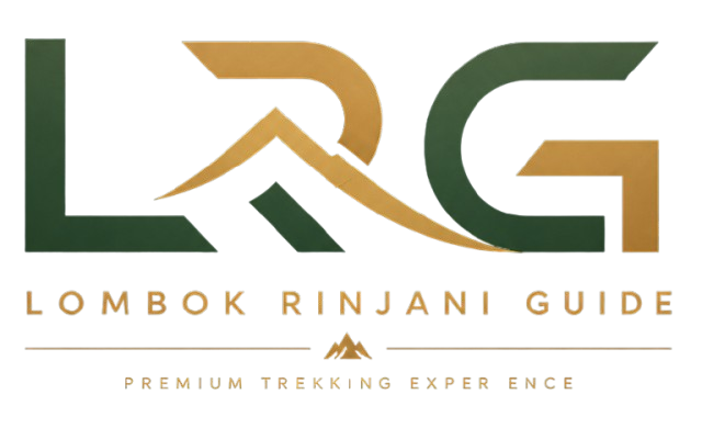 Official logo of Lombok Rinjani Guide trekking agency