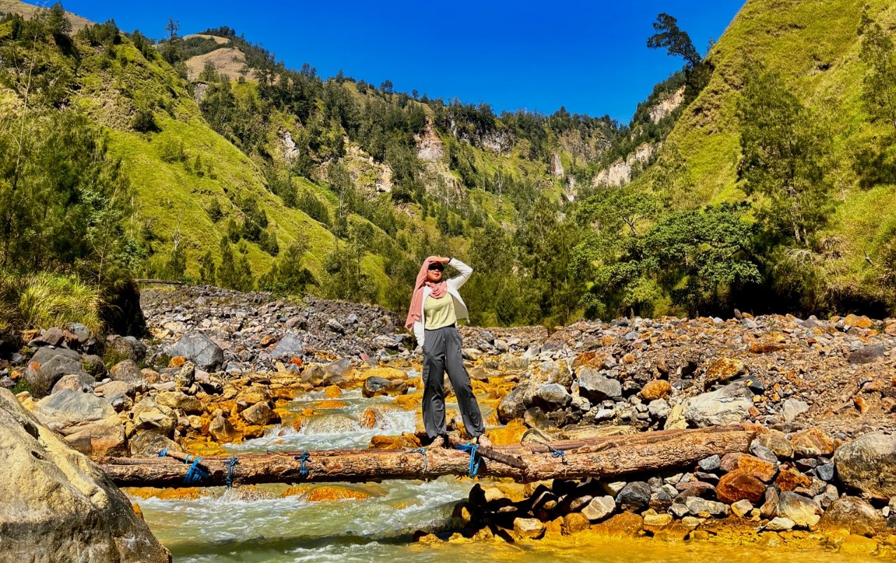Scenic Mount Rinjani Torean Route