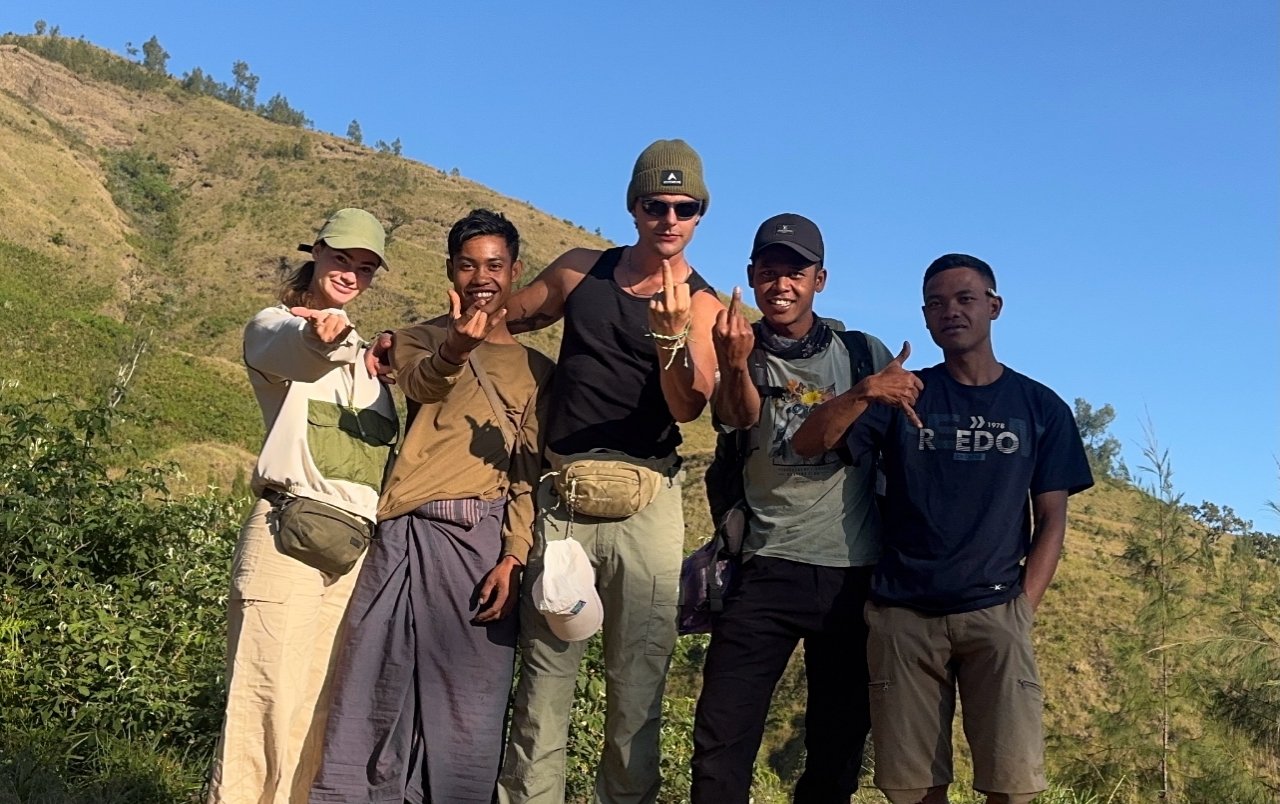 Local porters community on Mount Rinjani