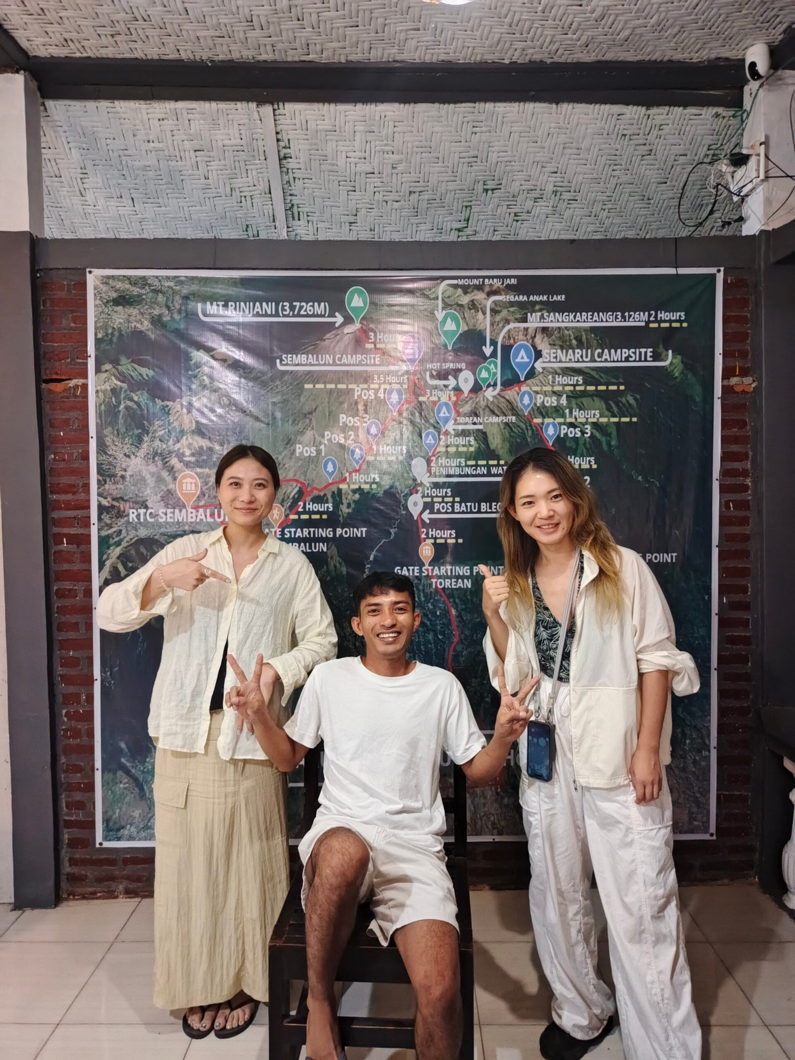 Rinjani Trekking Package Safety Briefing and Setup